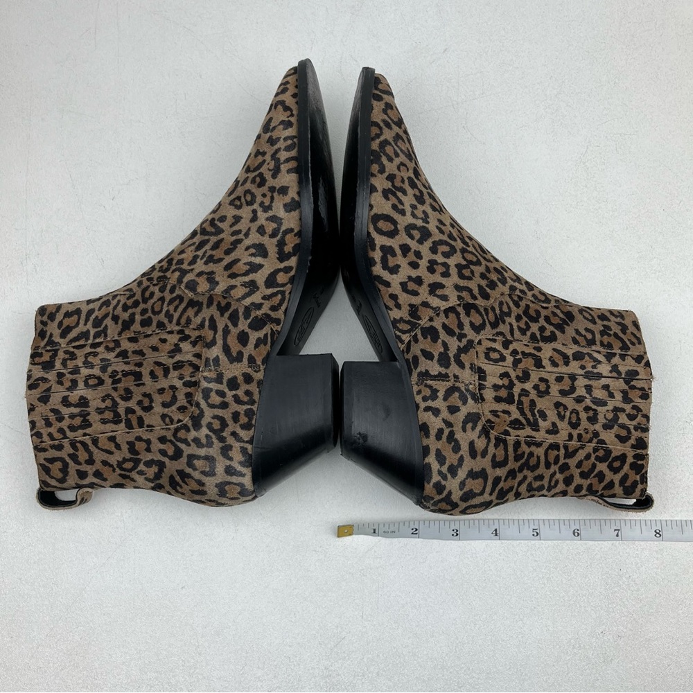 ASH Future Leopard-Print Suede Booties - Picture 6 of 10